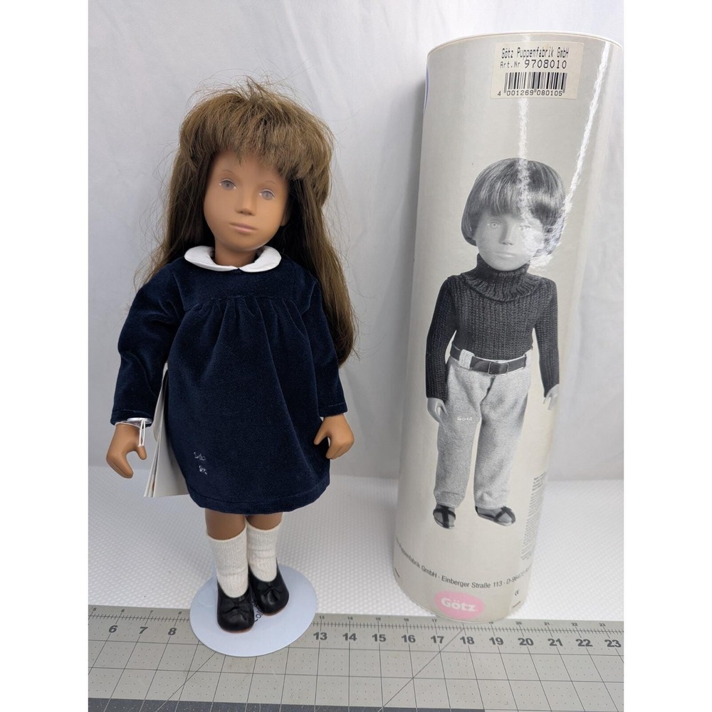 Gotz Sasha Luisa Doll Tube Papers